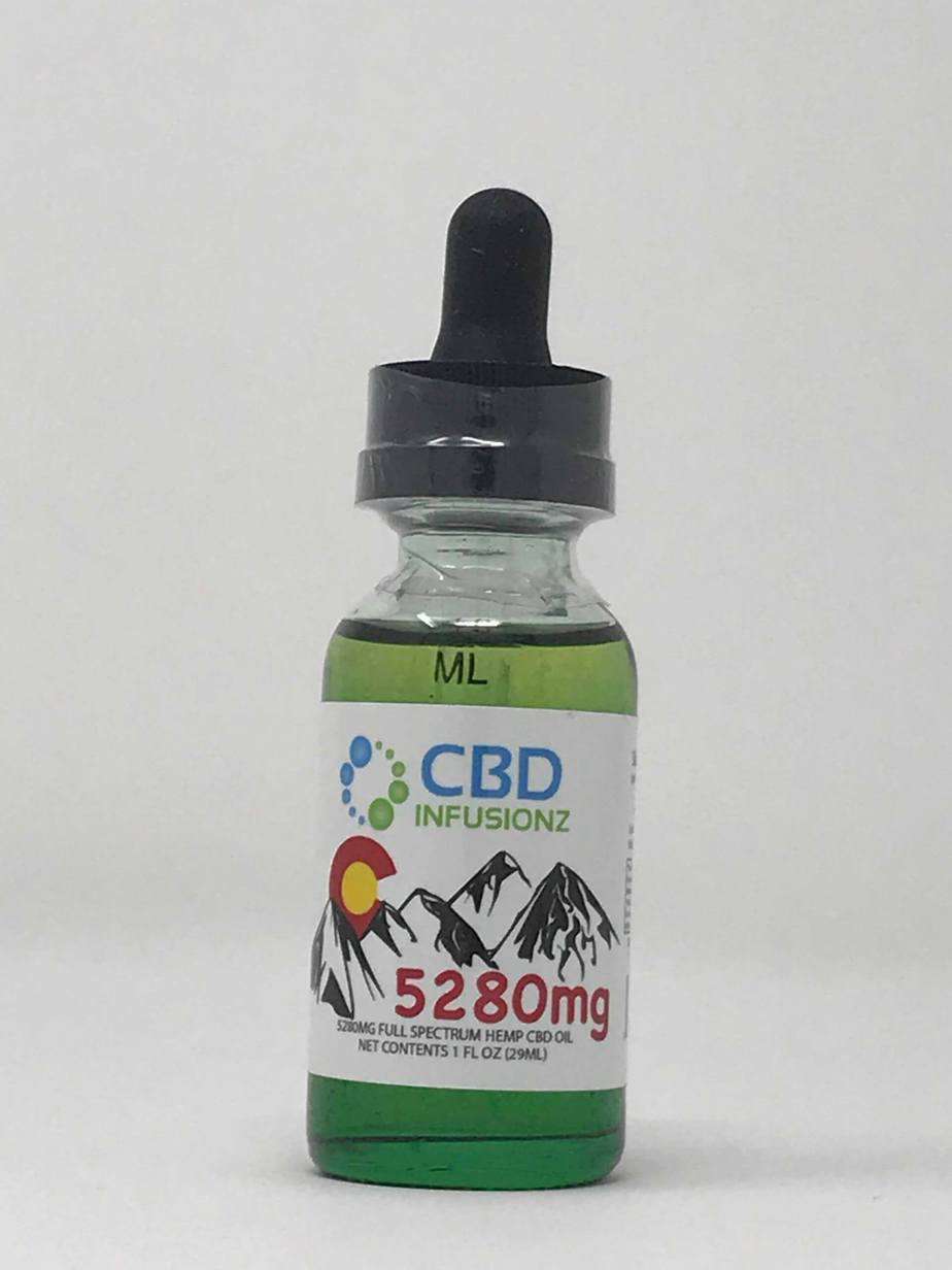 CBD INFUSIONZ 5280 MG FULL SPECTRUM HEMP CBD OIL