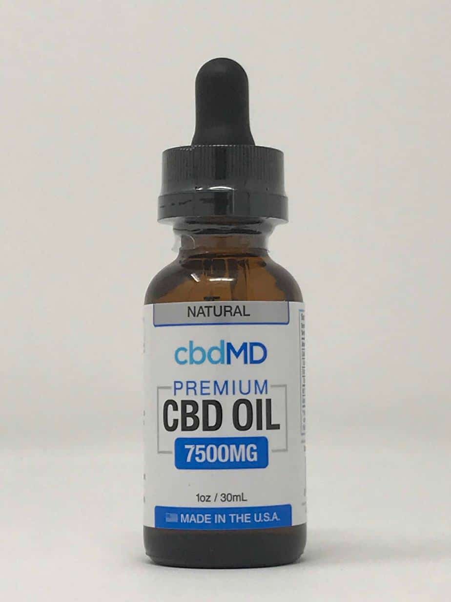 cbdMD Premium CBD Oil 7500 mg