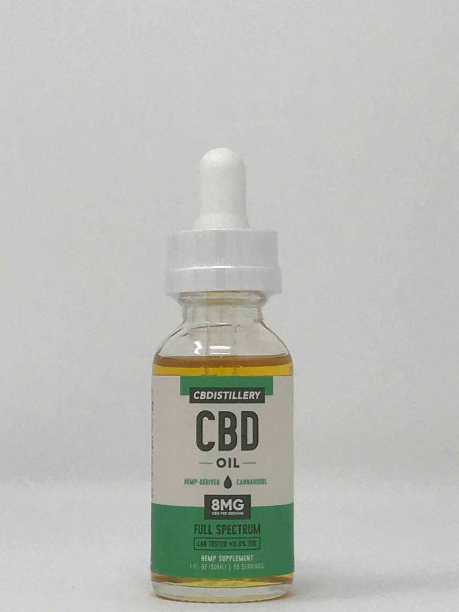 The CBDistillery Full Spectrum CBD Tincture - 250 mg - 30 ml
