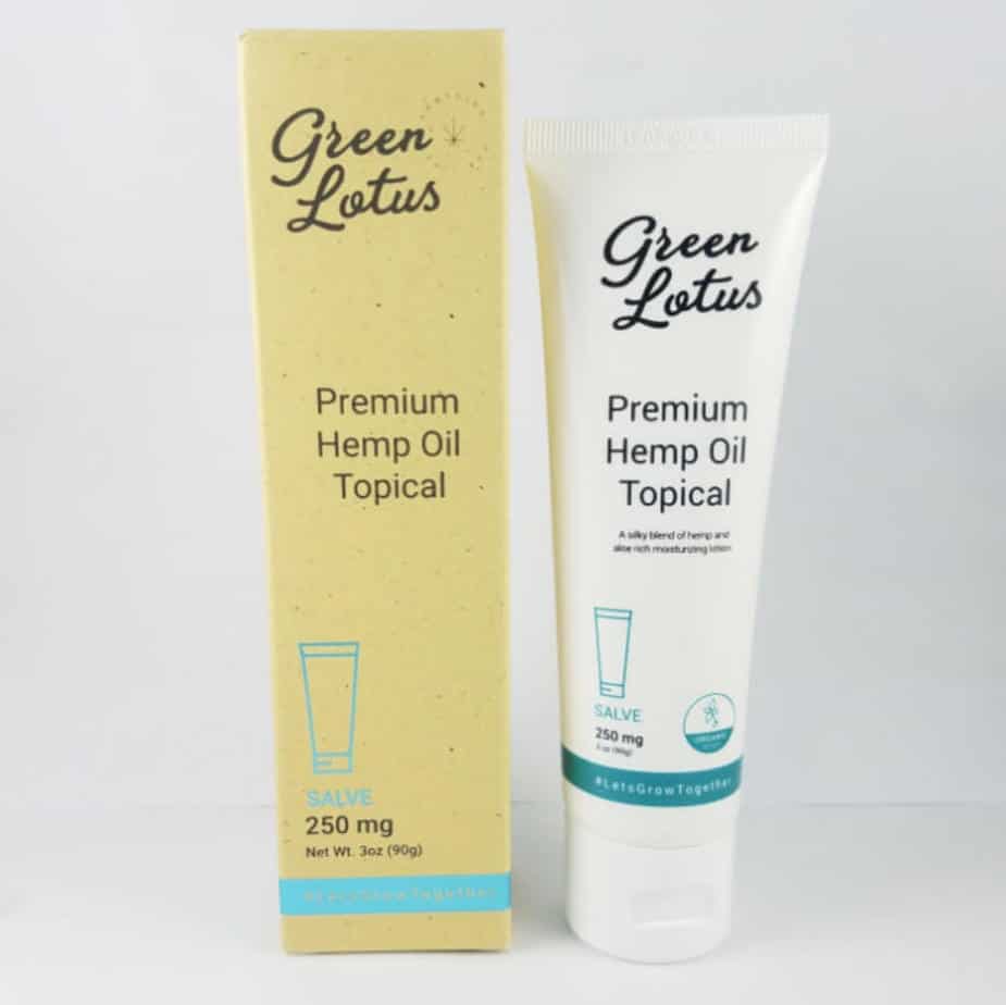 Green Lotus Premium Hemp Oil Topical