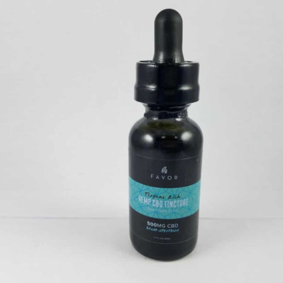 Favor CBD mint tincture
