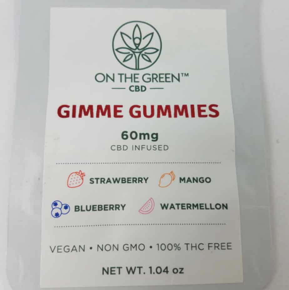 On The Green CBD Vegan Gummies