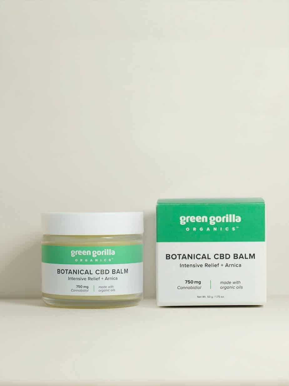 Green Gorilla Botanical CBD Balm 750 mg