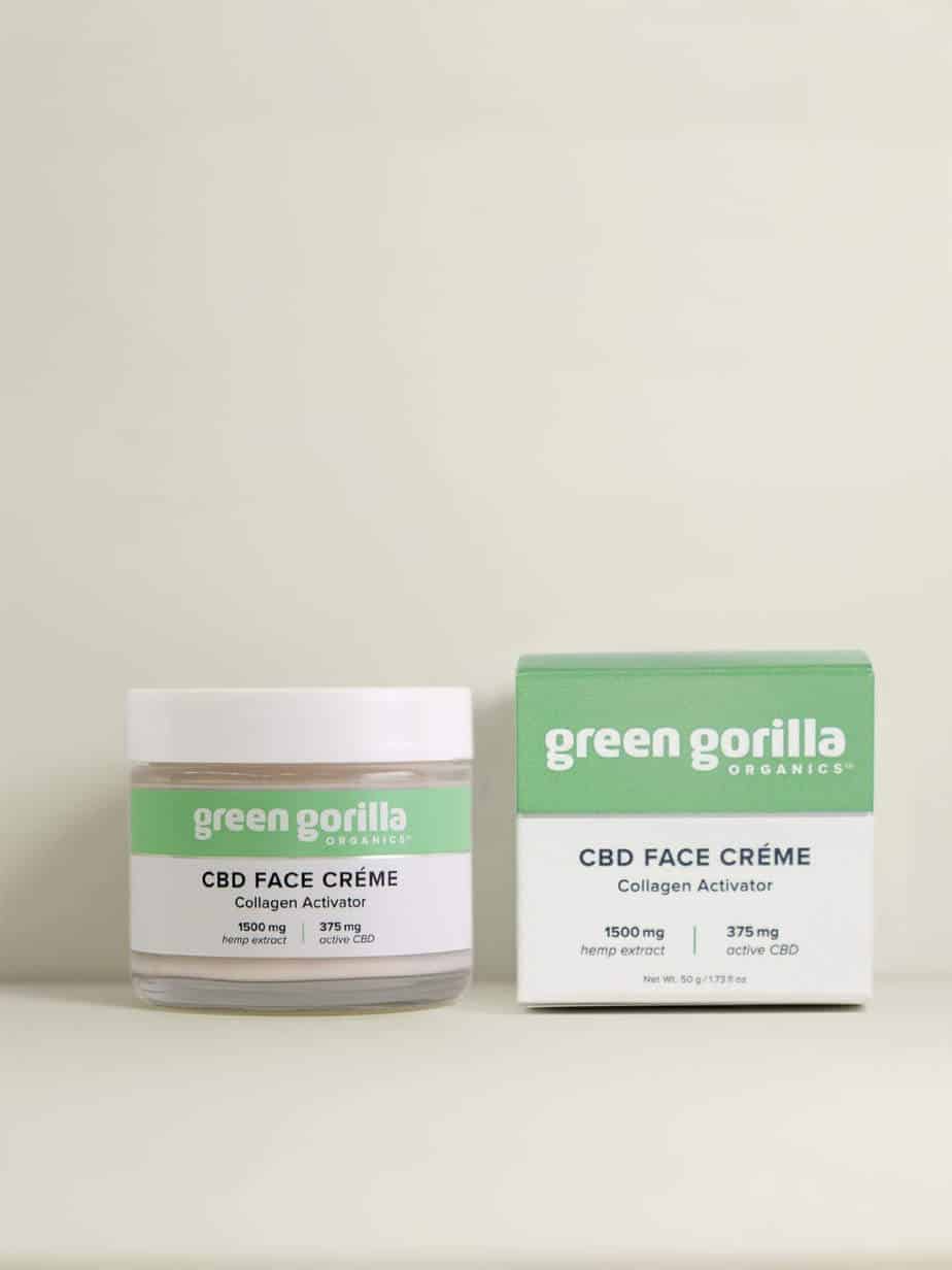 Green Gorilla CBD Face Crème 375 mg