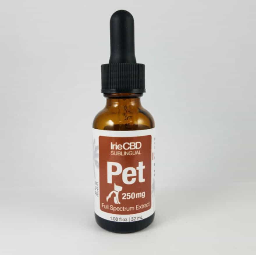 IrieHemp Pet 250 mg CBD Oil Tincture