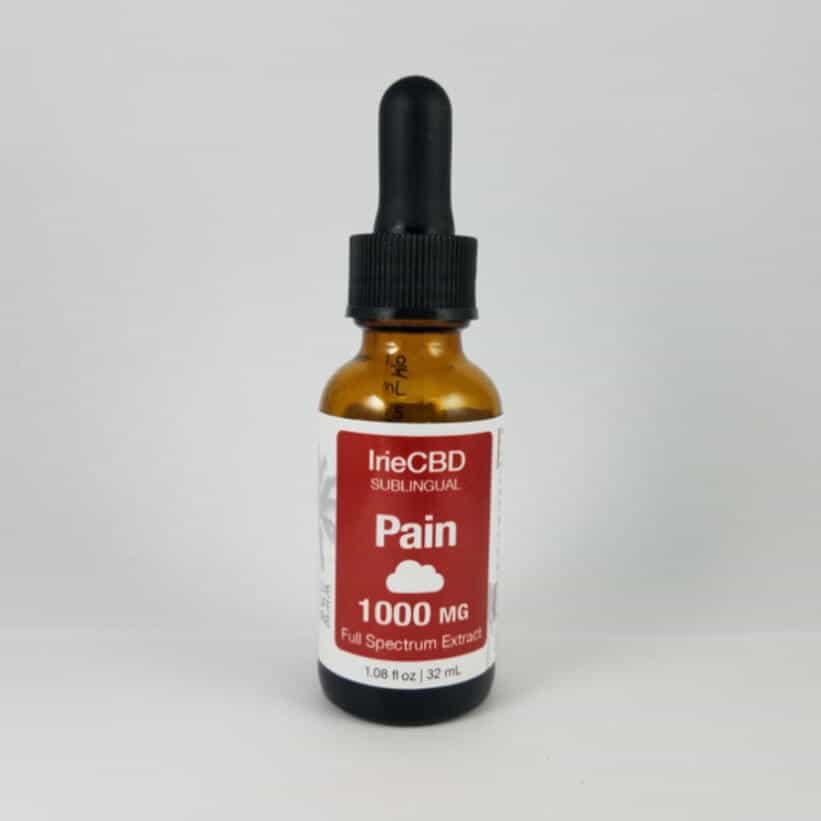 IrieHemp Relief 1000mg CBD Oil Tincture