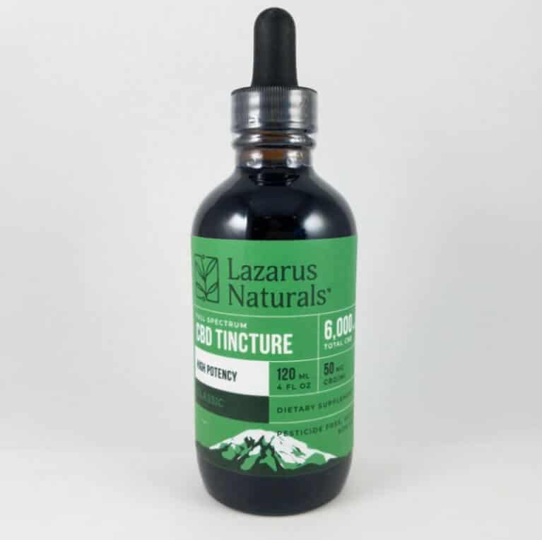 Lazarus Naturals High Potency Full Spectrum CBD Oil