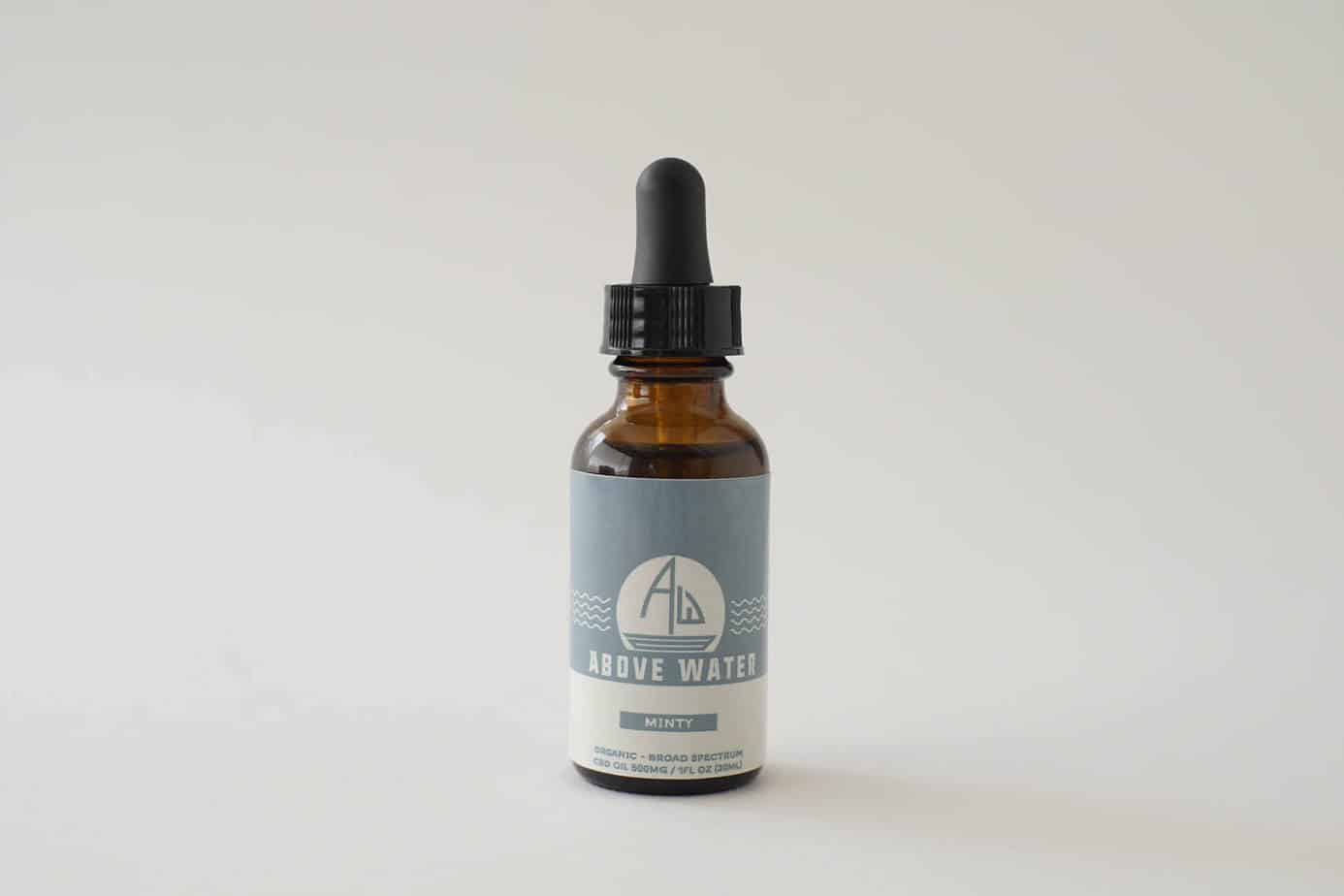 Above Water Minty CBD Tincture 500 mg