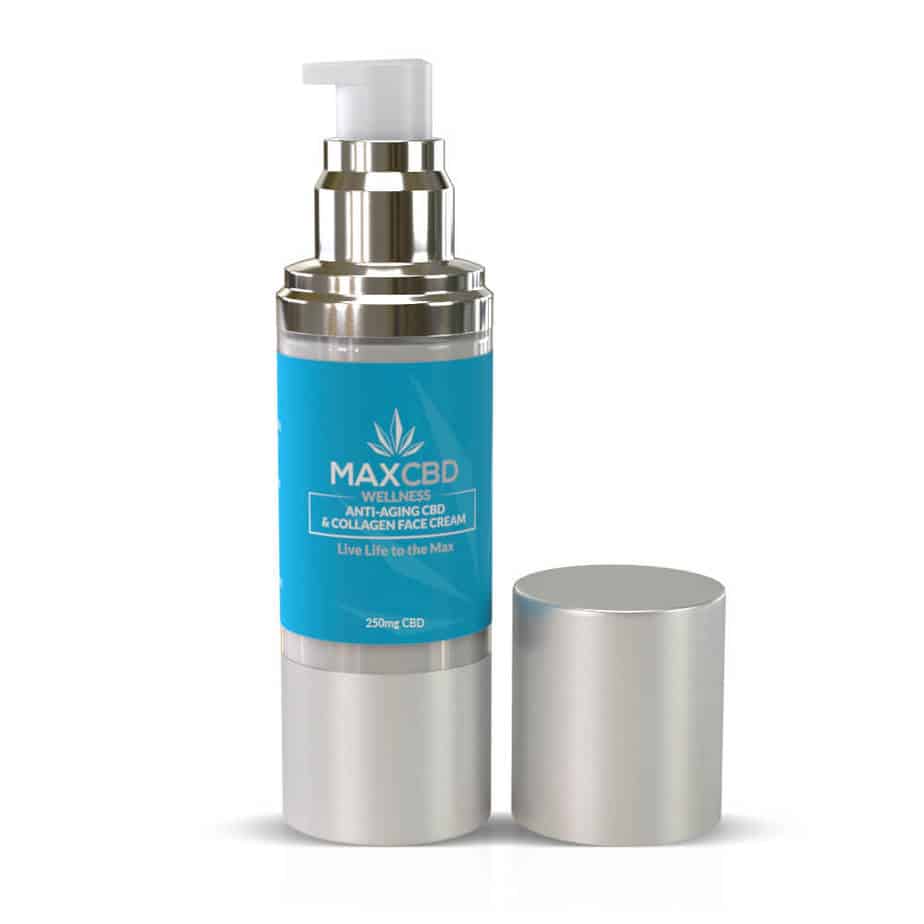 MaxCBD Wellness Anti-Aging CBD & Collagen Face Cream
