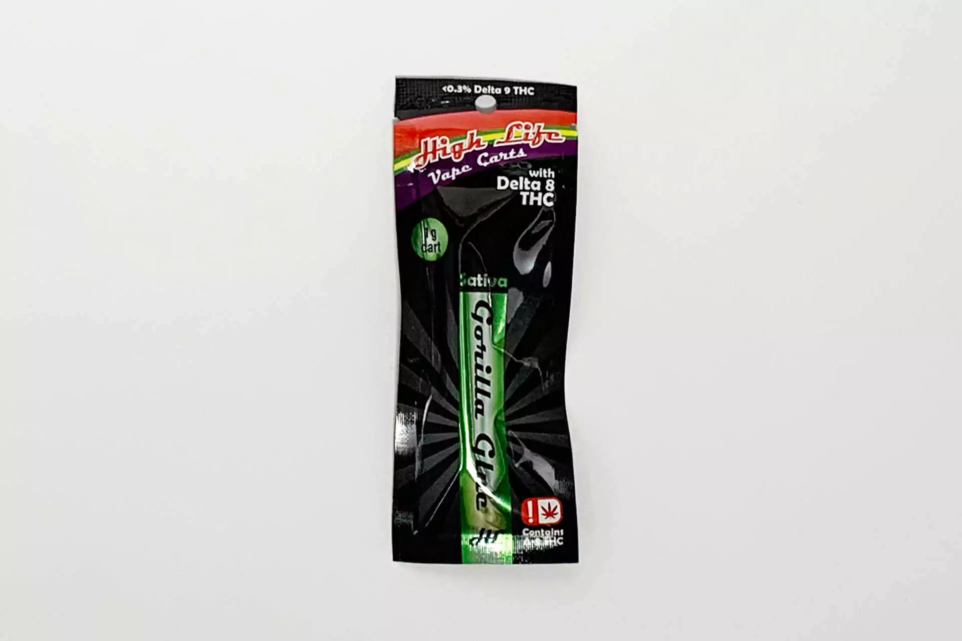Boston Hempire Delta 8 THC High Life Vape Cartridge Gorilla Glue