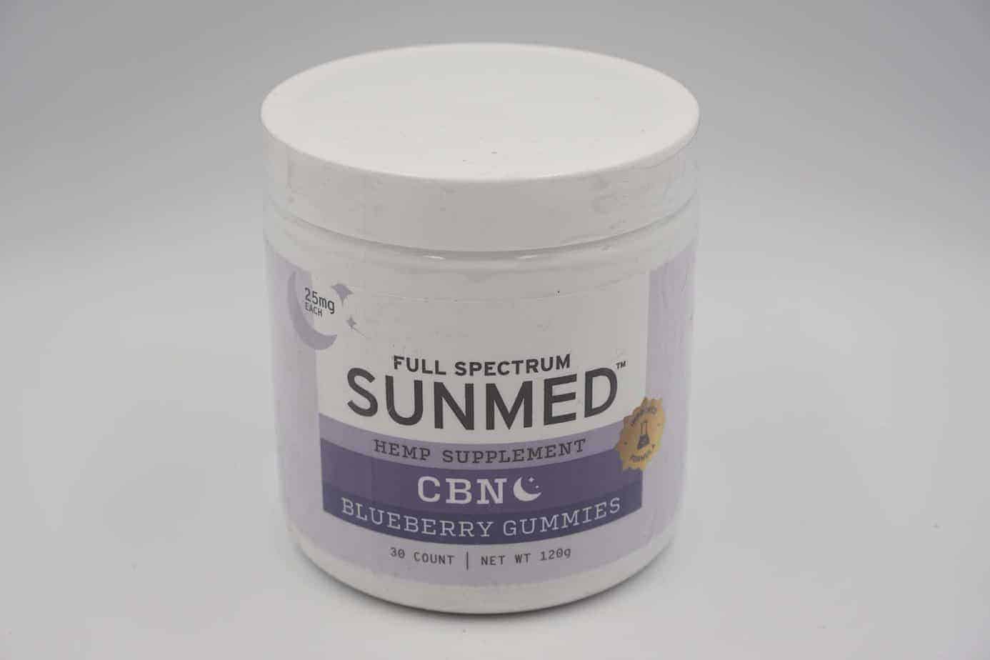 SUNMED CBD Full-Spectrum CBN Vegan Gummies