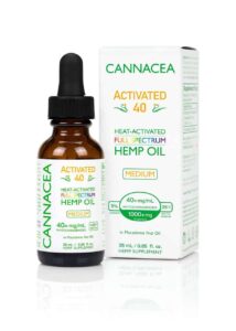 Cannacea Activated 40 Full-Spectrum Hemp Oil